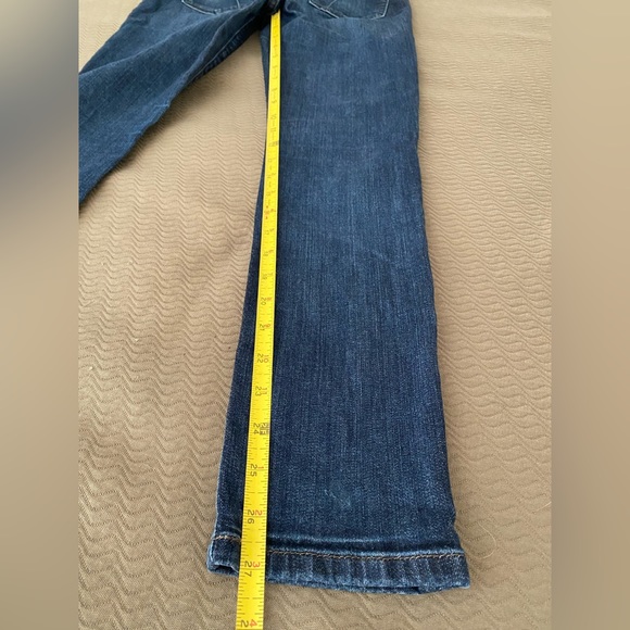 Joe’s Jeans mid rise skinny ankle jeans 27 women’s dark denim EUC riveted - Picture 8 of 10